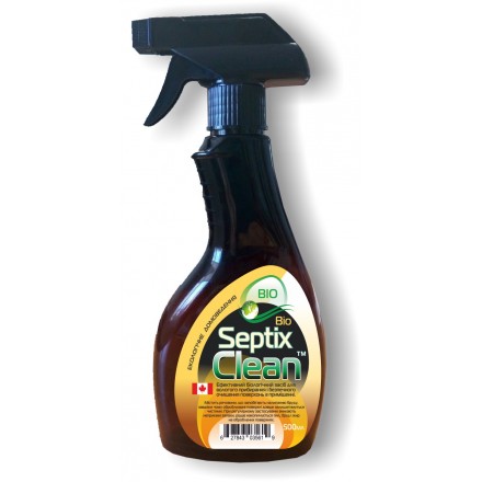 Біопрепарат Санекс Bio Septix Clean для вологого прибирання і безпечного очищення поверхонь, 500 мл (спрей)
