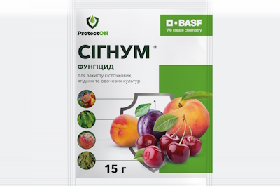 Професійний захист BASF тепер у кожного садівника та городника: Сігнум у офіційному дрібному фасуванні від ProtectON — вже у нас!
