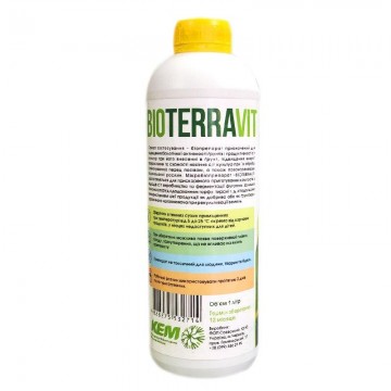 Біопрепарат BIOTERRAVIT (Біотерравіт), 1 л | Активатор родючості ґрунту