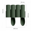 Cellfast Газонна огорожа STANDARD, 4 елементи, 2.3м, зелений