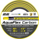 2E Шланг садовий AquaFlex Carbon 1/2" 10м 4 шари 20бар -10…+60°C