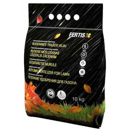 Осіннє добриво Fertis для газону, 10 кг (NPK 5.15.30)