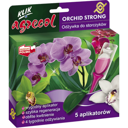Кондиціонер для орхідей Agrecol Orchid Strong, 5 аплікаторів