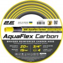 2E Шланг садовий AquaFlex Carbon 3/4" 20м 4 шари 20бар -10…+60°C