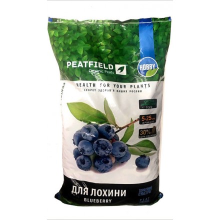 Торф'яний субстрат для лохини  Peatfield, 20 л