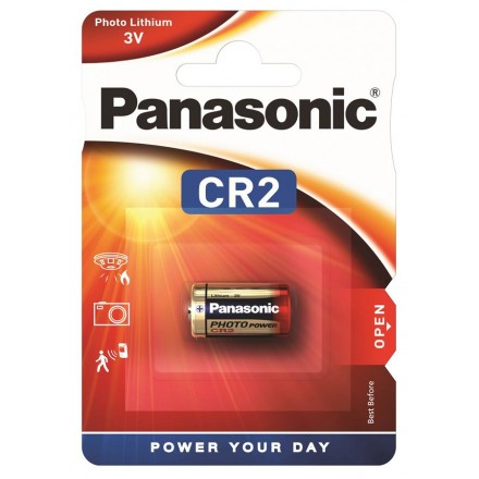 Panasonic Батарейка літієва CR2L блістер, 1 шт.