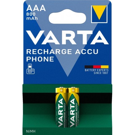 VARTA Акумулятор NI-MH Phone AAA 800 мАг, 2 шт.