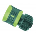 Verto Конектор для шланга, 1/2"-5/8", двокомпонентний, прогумований, антиковзкий