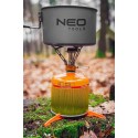 Neo Tools Набір туристичного посуду, 3в1, чайник,каструля,сковорода, складані ручки, сертифікат LFGB, 0.616кг