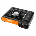 Neo Tools Плитка газова портативна, 2.1кВт, п’єзорозпал, 150г/год, кейс