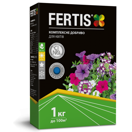 Добриво для квітів Fertis, 1 кг
