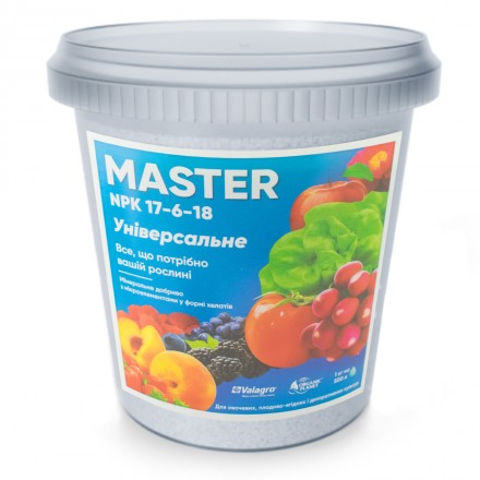 Мінеральне добриво Master (Мастер) 1 кг, NPK 17-6-18