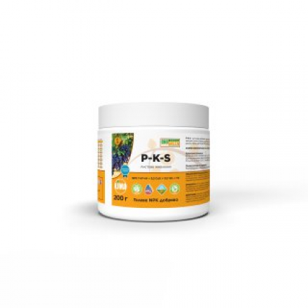 Гелеве добриво GroGreen P-K-S NPK 7,7-47,4-44,3+3,2CaO+13,7SO₃ , 200 г