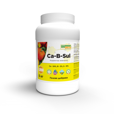 Гелеве добриво GroGreen CA-B-SUL, 5 кг