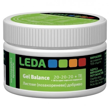 Добриво Leda Gel 20-20-20 +ТЕ, 100 мл