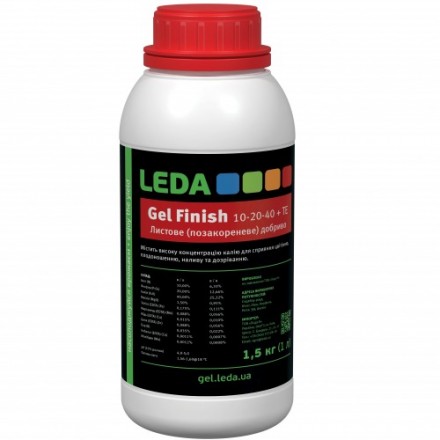 Добриво Leda Finish 10-20-40 +TE, 1 л