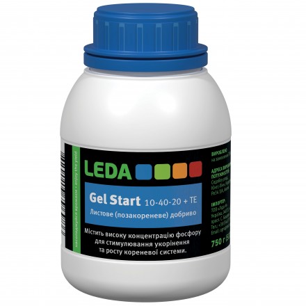 Добриво Leda Gel Start 10-40-20 +ТЕ, 500 мл