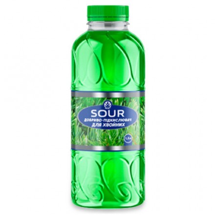 Добриво-підкислювач для хвойних Sour, 1.2 л