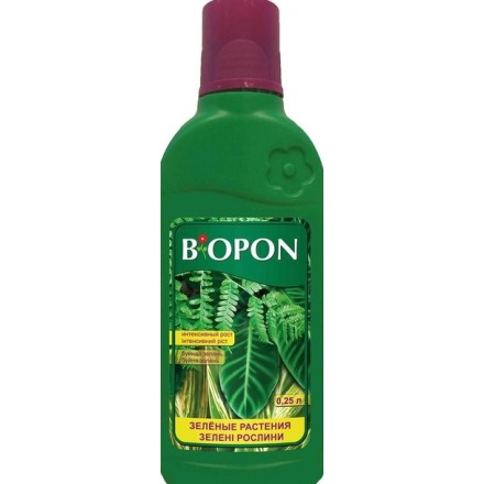 Добриво для зелених рослин Biopon, 250 мл
