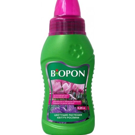Добриво для квітучих рослин Biopon, 250 мл
