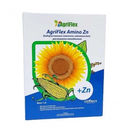 Добриво-антистресант AgriFlex Amino Zn (Агріфлекс Аміно Цинк), 1 кг