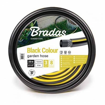 Шланг для поливу BLACK COLOUR 1" 25м, WBC125