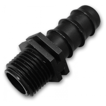 Адаптер для трубки 20мм із зовнішньою різьбою 3/4", DSWA04-3420L