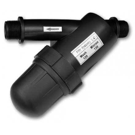 Фільтр сітковий із зовнішньою різьбою 3/4", 120 мesh, DSF-034SML