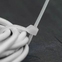 Стяжки кабельні пластикові 2,5x100мм NEUTRAL, TS1125100N