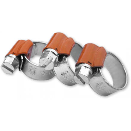 Хомут черв'ячний W1 FORCE ORANGE 10-16мм, DB 10-16/9PB