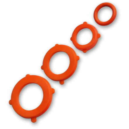 Комплект прокладок ORANGE - 4х6шт, BLACK LINE, ECO-UO424