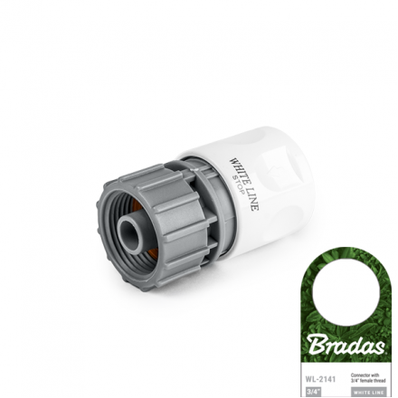 Конектор STOP з внутрішньою різьбою 3/4", WHITE LINE, WL-2141