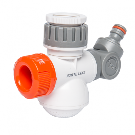 Багатофункціональний адаптер на кран, MULTI SHOWER, WHITE LINE, WL-3140
