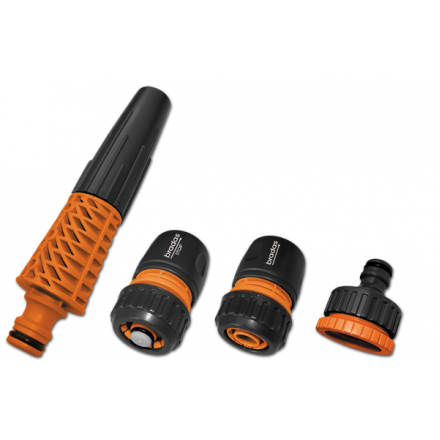 Комплект з 4 елементів на шланг 3/4", BLACK LINE, ECO-PWB5500-34