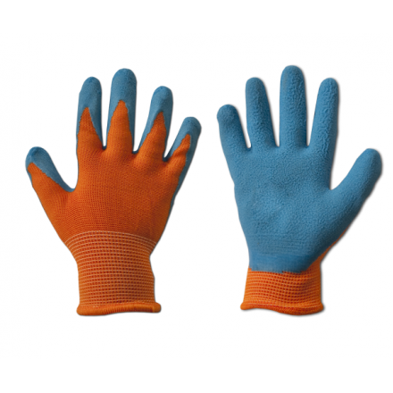 Рукавички захисні ORANGE латекс, розмір 5, RWDOR5