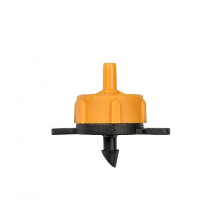 Емітер (DSE-0102L) з компенсацією 2 л/год, 0,5-3,5 Bar, вихід 4мм, DSE-PCT02