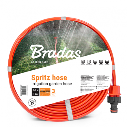 Шланг спринклерний 3-х канальний 7,5м "SPRITZ HOSE", WSH7,5