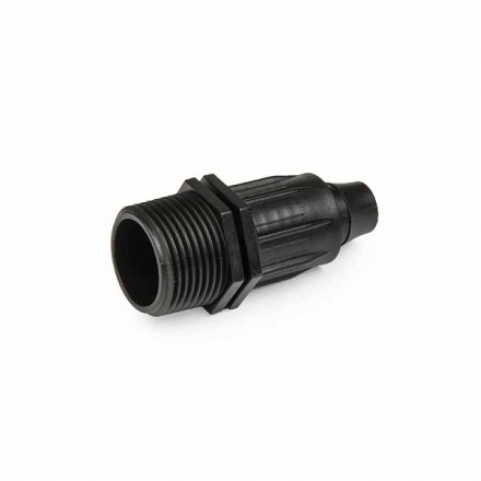 Адаптер QJ для PE трубки 16мм / зовнішня різьба 3/4", DSWAQJ-L16M34
