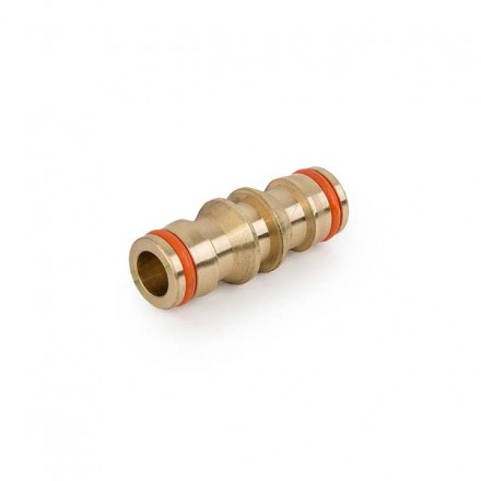 Ніпель латунний для з'єднання двох конекторів, BRASS, BR-2200