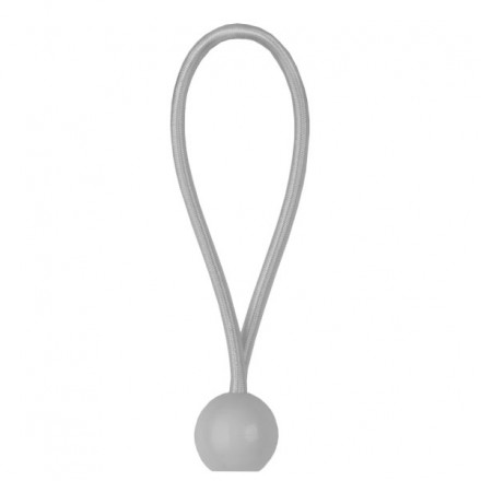 Петля еластична гумова з кулькою 15см BUNGEE CORD BALL, BCB-0515GY-L
