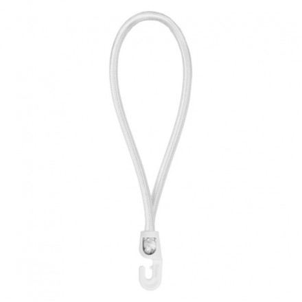 Петля еластична 25см з гачком PVC BUNGEE CORD HOOK, BCH3-0425WH-E