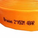 Шланг плаский AGRO-FLAT PE W.P.4  – 1 1/4" – 100м, ORANGE, WAF4B114100
