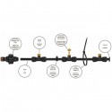 Туманоутворювач (фогер) садовий 7,5м, BLACK LINE, ECO-Z1007