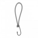 Петля еластична 20см з металевим гачком  х 25шт. BUNGEE CORD HOOK, BCH4-0620GY-B