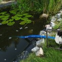 Шланг плаский AQUA-FLAT, PE/EVA, у комплекті з хомутом W.P.1, 1", 20м, WAQF1B100020