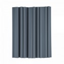 Кліпси для огороджувальних стрічок SOLID, сірі, 19 см, 20 шт., TOBKS1920GY