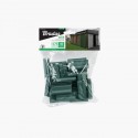 Кліпси для огороджувальних стрічок SOLID, зелені, 4,75 см, 40 шт., TOBKS4740GR