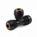 Трійник для підключення шланга 1/2", BLACK LINE, ECO-PWB2210-12