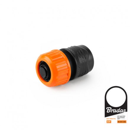Конектор 3/4" - STOP, BLACK LINE SOFT FULL, ECO-PWBS2156