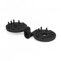 Зажим BUNGEE CORD CLIPS, чорний, BCK4-BK-L